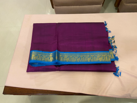 9 Yards Silk Cotton Saree