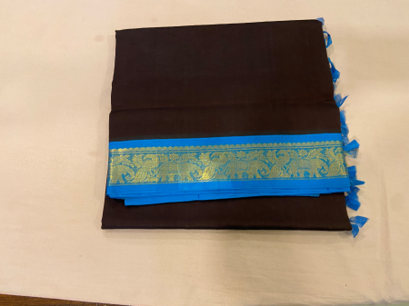 9 Yards Silk Cotton Saree