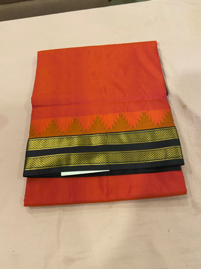 Light Weight 9 yards Ahimsa Silk Saree