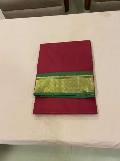 Light Weight 9 yards Ahimsa Silk Saree