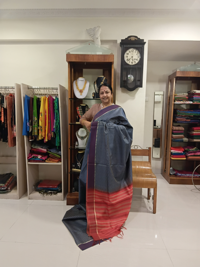 Gicha Hand Woven Saree