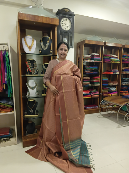 Gicha Hand Woven Saree